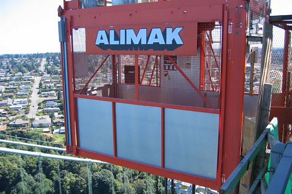 Аренда строительного грузоподъемника ALIMAK SCANDO 450  